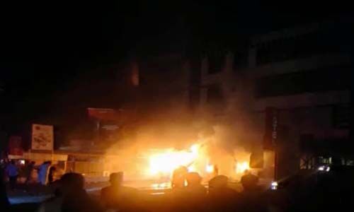 പാലക്കാട് ഹോട്ടലിന് തീപ്പിടിച്ച് രണ്ട് തൊഴിലാളികള്‍ മരിച്ചു