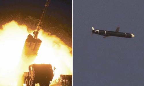 ദീര്‍ഘദൂര ക്രൂയിസ് മിസൈല്‍ പരീക്ഷിച്ച് ഉത്തര കൊറിയ; അയല്‍രാജ്യങ്ങള്‍ക്ക് ഭീഷണിയെന്ന് അമേരിക്ക