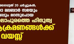 തകര്‍ക്കപ്പെട്ടത് 20 ചര്‍ച്ചുകള്‍; സിറോ മലബാര്‍ സഭയും ബിഷപ്പും മറന്നുപോയ മംഗലാപുരത്തെ ഹിന്ദുത്വ  ആക്രമണങ്ങള്‍ക്ക് 13 വയസ്സ്