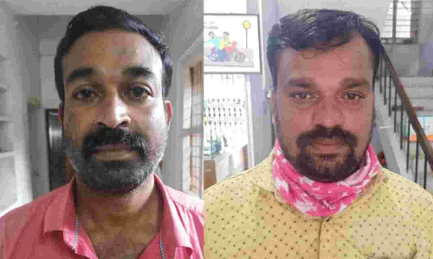 മുക്കുപണ്ടം പണയം വച്ച് ലക്ഷങ്ങളുടെ തട്ടിപ്പ്: രണ്ടു പേര് പിടിയില് മുക്കുപണ്ടം പണയം വച്ച് ലക്ഷങ്ങളുടെ തട്ടിപ്പ്: രണ്ടു പേര് പിടിയില്