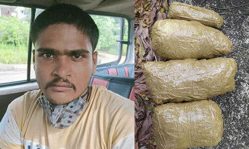 മുന്നു കിലോ കഞ്ചാവുമായി ഒഡീഷ സ്വദേശിയായ യുവാവ് പിടിയില്‍