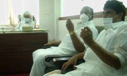 വി ഡി സതീശനും കെ സുധാകരനും സമസ്ത നേതാക്കളെ കണ്ടു