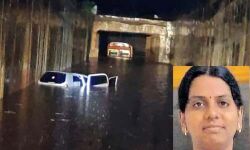 അടിപ്പാതയിലെ വെള്ളക്കെട്ടില്‍ കാര്‍ മുങ്ങി; യുവ വനിതാ ഡോക്ടര്‍ക്ക് ദാരുണാന്ത്യം