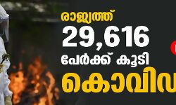 രാജ്യത്ത് 29,616 പേര്ക്ക് കൂടി കൊവിഡ്; മരണം 290 രാജ്യത്ത് 29,616 പേര്ക്ക് കൂടി കൊവിഡ്; മരണം 290
