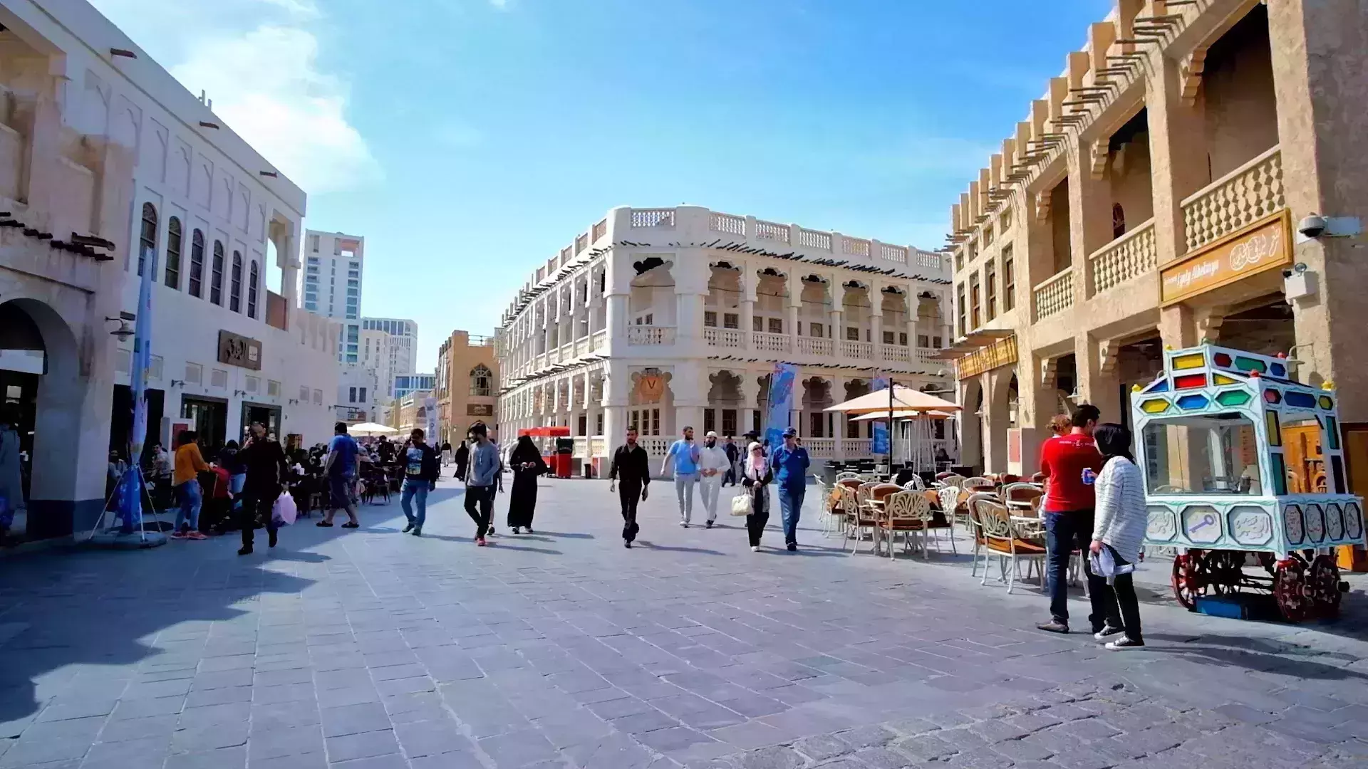 കൊവിഡ് നിബന്ധനകളില്‍ ഇളവ് വരുത്തി ഖത്തര്‍; തിരക്കില്ലാത്ത പൊതു ഇടങ്ങളില്‍ മാസ്‌ക് വേണ്ട