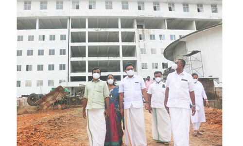 കൊച്ചി കോര്പ്പറേഷന്: പ്രധാന ഓഫീസ് കെട്ടിട നിര്മ്മാണം അവസാന ഘട്ടത്തിലേക്ക് ;അടുത്ത വര്ഷം ഓഗസ്റ്റില് പൊതുജനങ്ങള്ക്ക് തുറന്നുകൊടുക്കും കൊച്ചി കോര്പ്പറേഷന്: പ്രധാന ഓഫീസ് കെട്ടിട നിര്മ്മാണം അവസാന ഘട്ടത്തിലേക്ക് ;അടുത്ത വര്ഷം ഓഗസ്റ്റില് പൊതുജനങ്ങള്ക്ക് തുറന്നുകൊടുക്കും
