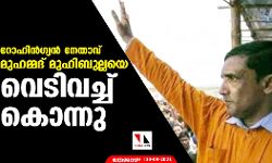 റോഹിന്‍ഗ്യന്‍ നേതാവ് മുഹമ്മദ് മുഹിബുല്ലയെ വെടിവച്ച് കൊന്നു