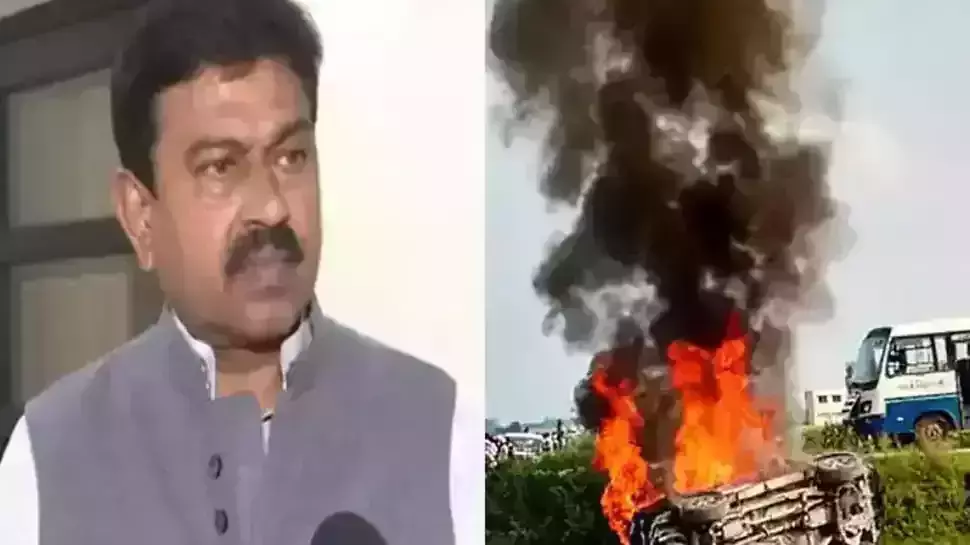 ലഖിംപൂര് സംഘര്ഷം: കേന്ദ്രമന്ത്രിക്കെതിരേ കേസെടുത്തു ലഖിംപൂര് സംഘര്ഷം: കേന്ദ്രമന്ത്രിക്കെതിരേ കേസെടുത്തു