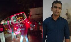 പയ്യന്നൂര്‍ ദേശീയപാതയില്‍ നിയന്ത്രണംവിട്ട ബസ്സിടിച്ച് യുവാവ് മരിച്ചു