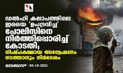 ഡല്‍ഹി കലാപത്തിലെ ഇരയെ ഉപദ്രവിച്ച പോലിസിനെ നിര്‍ത്തിപ്പൊരിച്ച് കോടതി; നിഷ്പക്ഷമായ അന്വേഷണം നടത്താനും നിര്‍ദേശം