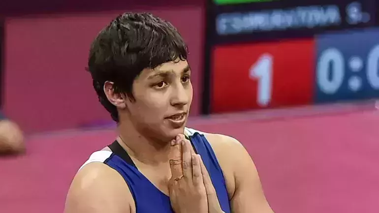 ലോക ഗുസ്തി ചാംപ്യന്ഷിപ്പ്; അന്ഷു മാലിക്കിന് വെള്ളി ലോക ഗുസ്തി ചാംപ്യന്ഷിപ്പ്; അന്ഷു മാലിക്കിന് വെള്ളി