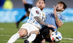 ലോകകപ്പ് യോഗ്യത; മൂന്നടിച്ച് ഉറുഗ്വെയെയും മറികടന്ന് അര്‍ജന്റീന