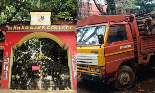മഹാരാജാസിലെ മരം കൊള്ള: പ്രിന്സിപ്പല് അവധിയില് പ്രവേശിച്ചു; അന്വേഷണത്തിന് മൂന്നംഗ സമിതി മഹാരാജാസിലെ മരം കൊള്ള: പ്രിന്സിപ്പല് അവധിയില് പ്രവേശിച്ചു; അന്വേഷണത്തിന് മൂന്നംഗ സമിതി