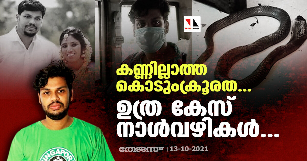 കണ്ണില്ലാത്ത കൊടുംക്രൂരത... ഉത്ര കേസ് നാള്‍വഴികള്‍....