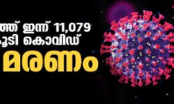 സംസ്ഥാനത്ത് ഇന്ന് 11,079 പേര്‍ക്ക് കൊവിഡ്;    മരണം 123