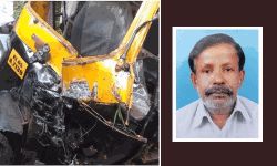 നന്നംമ്പ്ര സ്‌കൂള്‍ പടിയില്‍ ഓട്ടോ മറിഞ്ഞ് ഡ്രൈവര്‍ മരിച്ചു