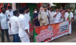 കര്‍ഷക പ്രക്ഷോഭം:എസ്ഡിപിഐ എറണാകുളം ജില്ലയില്‍ 250 ഇടത്ത് നരേന്ദ്രമോദിയുടെ കോലം കത്തിച്ചു