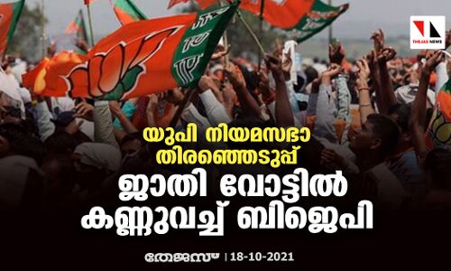 യുപി നിയമസഭാ തിരഞ്ഞെടുപ്പ്; ജാതി വോട്ടില് കണ്ണുവച്ച് ബിജെപി യുപി നിയമസഭാ തിരഞ്ഞെടുപ്പ്; ജാതി വോട്ടില് കണ്ണുവച്ച് ബിജെപി
