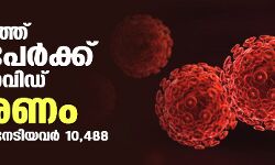 സംസ്ഥാനത്ത് ഇന്ന് 7643 പേര്‍ക്ക് കൊവിഡ്;   മരണം 77