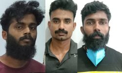 ദമ്പതികള്‍ക്ക് നേരെ ആക്രമണം, ഫോറസ്റ്റ് വാച്ചറുടെ കഴുത്തില്‍ കത്തി വെച്ച് ഭീഷണി: മൂന്നു പേര്‍ പിടിയില്‍