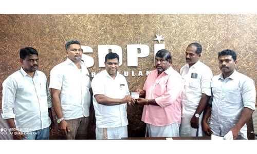 എസ്ഡിപിഐ മെമ്പര്ഷിപ്പ് കാംപയിന് ഉദ്ഘാടനം ചെയ്തു എസ്ഡിപിഐ മെമ്പര്ഷിപ്പ് കാംപയിന് ഉദ്ഘാടനം ചെയ്തു