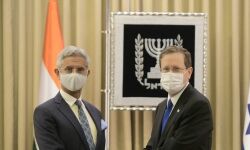 എസ് ജയ്ശങ്കര്‍ ഇസ്രായേല്‍ പ്രസിഡന്റ് ഐസക് ഹെര്‍സോഗുമായി കൂടിക്കാഴ്ച നടത്തി