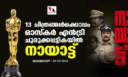 13 ചിത്രങ്ങള്‍ക്കൊപ്പം ഓസ്കർ എൻട്രി ചുരുക്കപ്പട്ടികയിൽ നായാട്ട്
