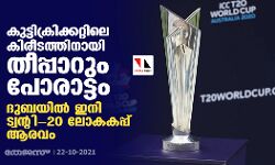 കുട്ടിക്രിക്കറ്റിലെ കിരീടത്തിനായി തീപ്പാറും പോരാട്ടം; ദുബയില്‍ ഇനി ട്വന്റി-20 ലോകകപ്പ് ആരവം