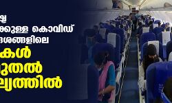 അന്താരാഷ്ട്ര യാത്രികര്‍ക്കുള്ള കൊവിഡ് മാര്‍ഗനിര്‍ദേശങ്ങളിലെ ഇളവുകള്‍ ഇന്നുമുതല്‍ പ്രാബല്യത്തില്‍