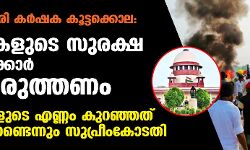 ലഖിംപൂര് ഖേരി കര്ഷക കൂട്ടക്കൊല: സാക്ഷികളുടെ സുരക്ഷ യുപി സര്ക്കാര് ഉറപ്പ് വരുത്തണം; സാക്ഷികളുടെ എണ്ണം കുറഞ്ഞത് എന്ത് കൊണ്ടെന്നും സുപ്രീംകോടതി ലഖിംപൂര് ഖേരി കര്ഷക കൂട്ടക്കൊല: സാക്ഷികളുടെ സുരക്ഷ യുപി സര്ക്കാര് ഉറപ്പ് വരുത്തണം; സാക്ഷികളുടെ എണ്ണം കുറഞ്ഞത് എന്ത് കൊണ്ടെന്നും സുപ്രീംകോടതി