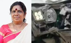 മന്ത്രി ചിഞ്ചുറാണിയുടെ വാഹനം അപകടത്തില്പ്പെട്ടു മന്ത്രി ചിഞ്ചുറാണിയുടെ വാഹനം അപകടത്തില്പ്പെട്ടു