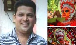 സ്കൂട്ടിയില് ലോറിയിടിച്ച് തെയ്യം കലാകാരന് മരിച്ചു സ്കൂട്ടിയില് ലോറിയിടിച്ച് തെയ്യം കലാകാരന് മരിച്ചു