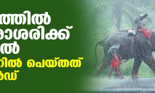 കേരളത്തില് മഴ ശരാശരിക്ക് മുകളില്; ഒക്ടോബറില് പെയ്തത് റെക്കോര്ഡ് കേരളത്തില് മഴ ശരാശരിക്ക് മുകളില്; ഒക്ടോബറില് പെയ്തത് റെക്കോര്ഡ്