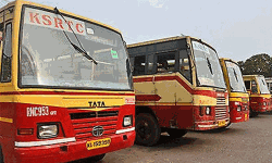 കെഎസ്ആര്‍ടിസി പണിമുടക്ക് തുടങ്ങി