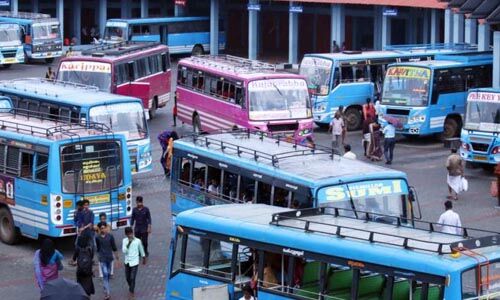 സ്വകാര്യ ബസ് പണിമുടക്ക്; ബസ്സുടമകളുമായി ഇന്ന് രാത്രി ചര്‍ച്ച