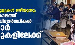 സ്വകാര്യ സ്‌കൂളുകള്‍ ഒഴിയുന്നു; കൊവിഡ് കാലത്ത് കൂടുതല്‍ വിദ്യാര്‍ത്ഥികള്‍ സര്‍ക്കാര്‍ സ്‌കൂളുകളിലേക്ക്