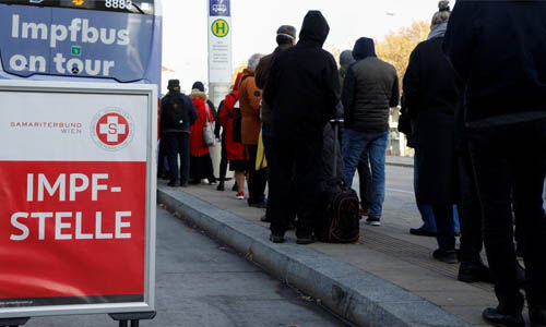 കൊവിഡ് വ്യാപനം രൂക്ഷം; സമ്പൂര്‍ണ ലോക്ക് ഡൗണ്‍ പ്രഖ്യാപിച്ച് ഓസ്ട്രിയ