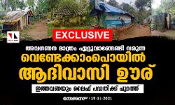അവ​ഗണന മാത്രം ഏറ്റുവാങ്ങേണ്ടി വരുന്ന വെണ്ടേക്കാംപൊയിൽ ആദിവാസി ഊര്