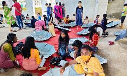 പൊയ്യയില്‍ കുട നിര്‍മ്മാണവുമായി കുട്ടിക്കൂട്ടം