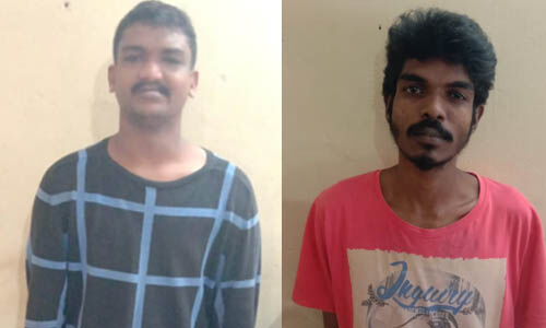 താക്കോലില്ലാതെ ബൈക്ക് മോഷണം; രണ്ട് യുവാക്കള്‍ അറസ്റ്റില്‍