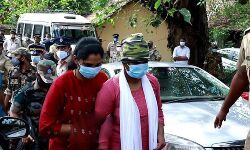 മാവോവാദി നേതാവ് സാവിത്രിയെ തലപ്പുഴയിൽ തെളിവെടുപ്പിനെത്തിച്ചു