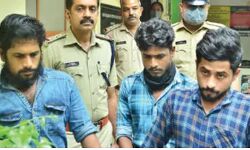 പച്ചക്കറി വണ്ടി തടഞ്ഞ് ഡ്രൈവറുടെ കഴുത്തില്‍ കത്തിവച്ച് 11 ലക്ഷം രൂപ കവര്‍ന്നു; പ്രതികള്‍ പിടിയില്‍