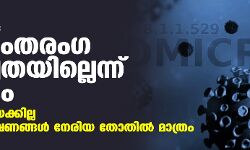 ഒമിക്രോണ്: മൂന്നാംതരംഗ സാധ്യതയില്ലെന്ന് കേന്ദ്രം; രോഗലക്ഷണങ്ങള് നേരിയ തോതില് മാത്രം ഒമിക്രോണ്: മൂന്നാംതരംഗ സാധ്യതയില്ലെന്ന് കേന്ദ്രം; രോഗലക്ഷണങ്ങള് നേരിയ തോതില് മാത്രം