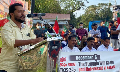 ബാബരിമസ്ജിദ് പുനര്നിര്മിക്കാനായി മുഴുവന് ജനങ്ങളും ശബ്ദമുയര്ത്തണമെന്ന് എസ്ഡിപിഐ ബാബരിമസ്ജിദ് പുനര്നിര്മിക്കാനായി മുഴുവന് ജനങ്ങളും ശബ്ദമുയര്ത്തണമെന്ന് എസ്ഡിപിഐ