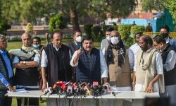 എംപിമാരുടെ സസ്‌പെന്‍ഷന്‍ റദ്ദാക്കണം; പ്രതിപക്ഷ എംപിമാര്‍ ഒന്നടങ്കം ഇന്ന് രാജ്യസഭ ബഹിഷ്‌കരിക്കും