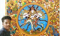 ചുമര്ചിത്രകലയില് നാടിന് അഭിമാനമായി അനൂപ് കുണ്ടൂര് ചുമര്ചിത്രകലയില് നാടിന് അഭിമാനമായി അനൂപ് കുണ്ടൂര്