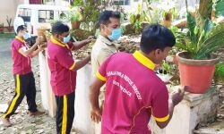 പരപ്പനങ്ങാടി ബധിര വിദ്യാലയത്തില്‍ ശുചീകരണ പ്രവര്‍ത്തനം നടത്തി