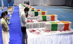 ഹെലികോപ്റ്റര്‍ അപകടം: അഞ്ച് സൈനികരുടെ മൃതദേഹങ്ങള്‍ കൂടി തിരിച്ചറിഞ്ഞു