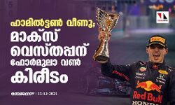 ഹാമില്ട്ടണ് വീണു; മാക്സ് വെസ്തപ്പന് ഫോര്മുലാ വണ് കിരീടം ഹാമില്ട്ടണ് വീണു; മാക്സ് വെസ്തപ്പന് ഫോര്മുലാ വണ് കിരീടം