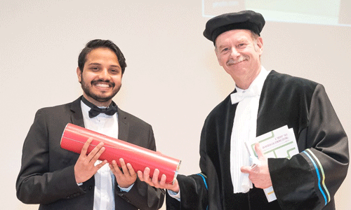 മലയാളി യുവാവിനു ജനിതക ശാസ്ത്രത്തില്‍ വിദേശത്ത് അംഗീകാരം